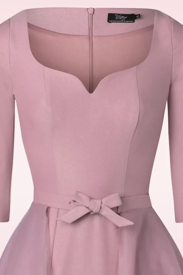 Shop Vintage Diva The Patrizia Penciljurk In Zachtroze