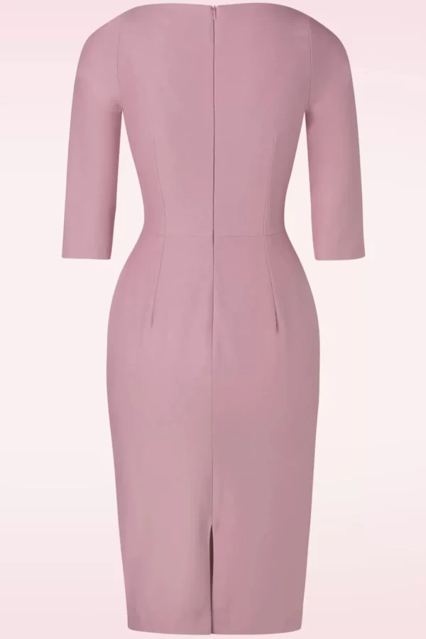 Shop Vintage Diva The Patrizia Penciljurk In Zachtroze