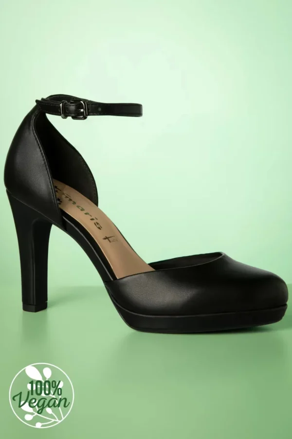 Fashion Tamaris Tiffany Classy Pumps In Matzwart