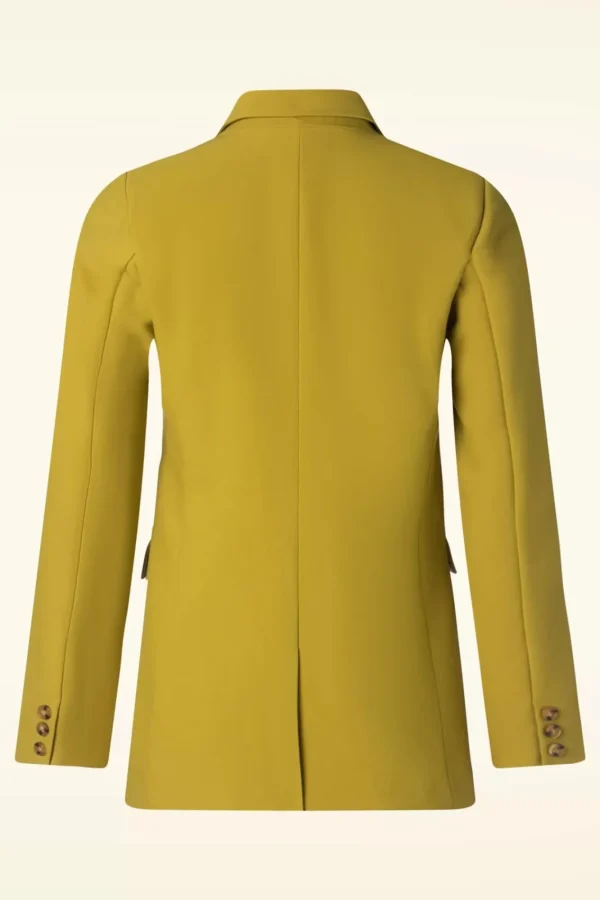 Store King Louie Tina Simonet Blazer In Sulphur Geel