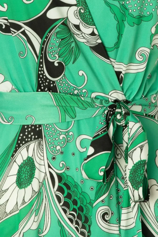 Cheap Vintage Chic for Topvintage Valerie Maxi Jurk In Groen