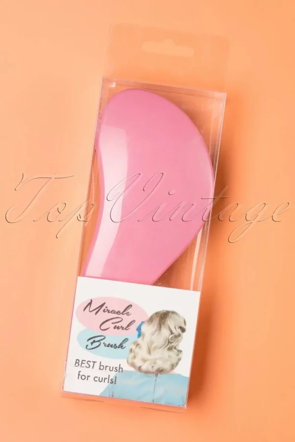 Outlet Lauren Rennells Vintage Haarstyling: Miracle Curl Brush In Roze