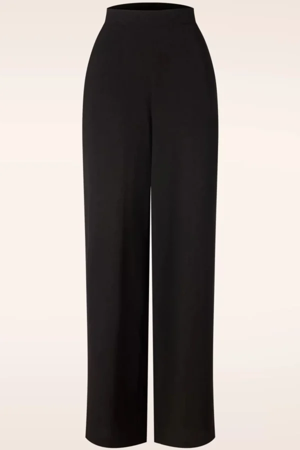 Flash Sale Banned Retro Wendy Trousers In Zwart