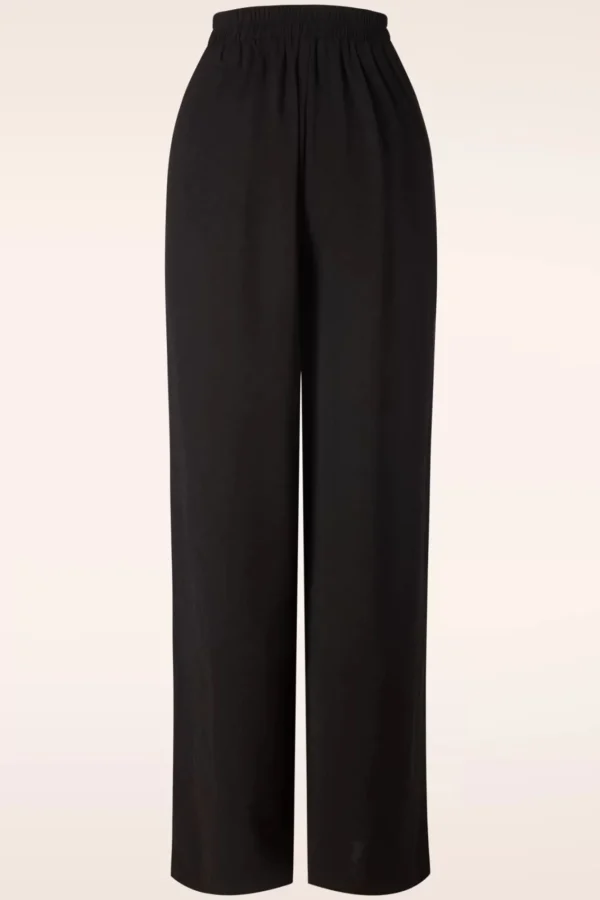 Flash Sale Banned Retro Wendy Trousers In Zwart