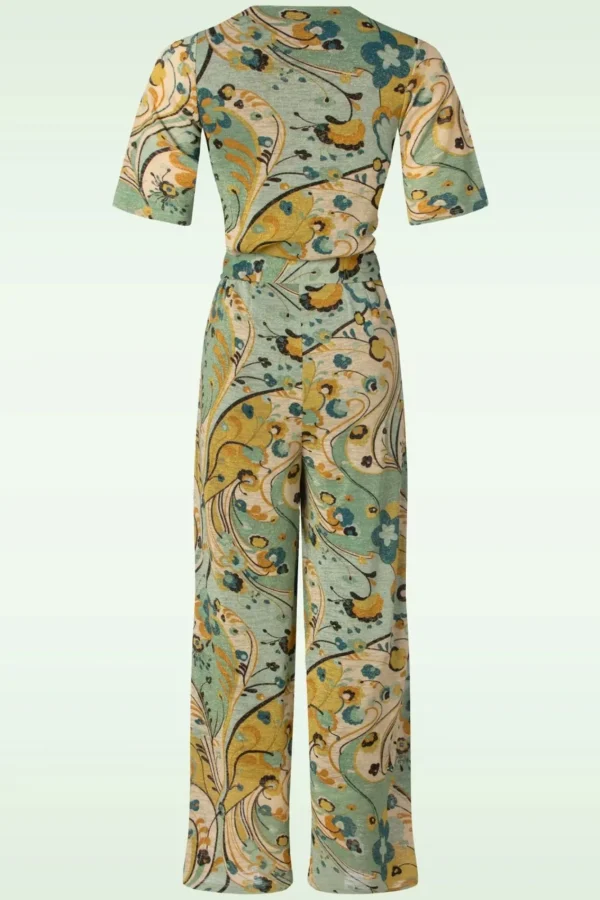 Cheap King Louie Zita Jumpsuit Frenzy In Dusty Turquoise